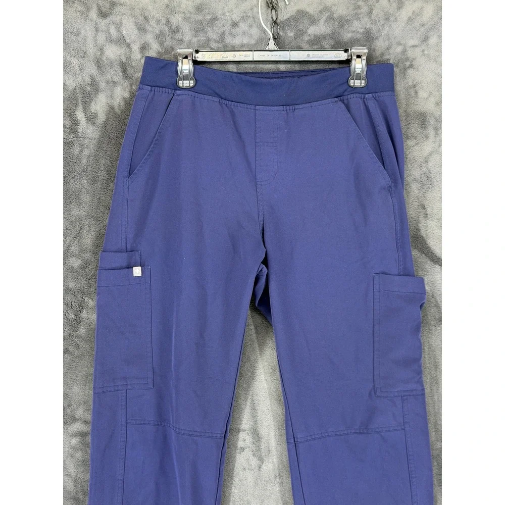 FIGS Technical Collection Mens T2001 Blue Cargo Scrub Pants Size Medium M‎